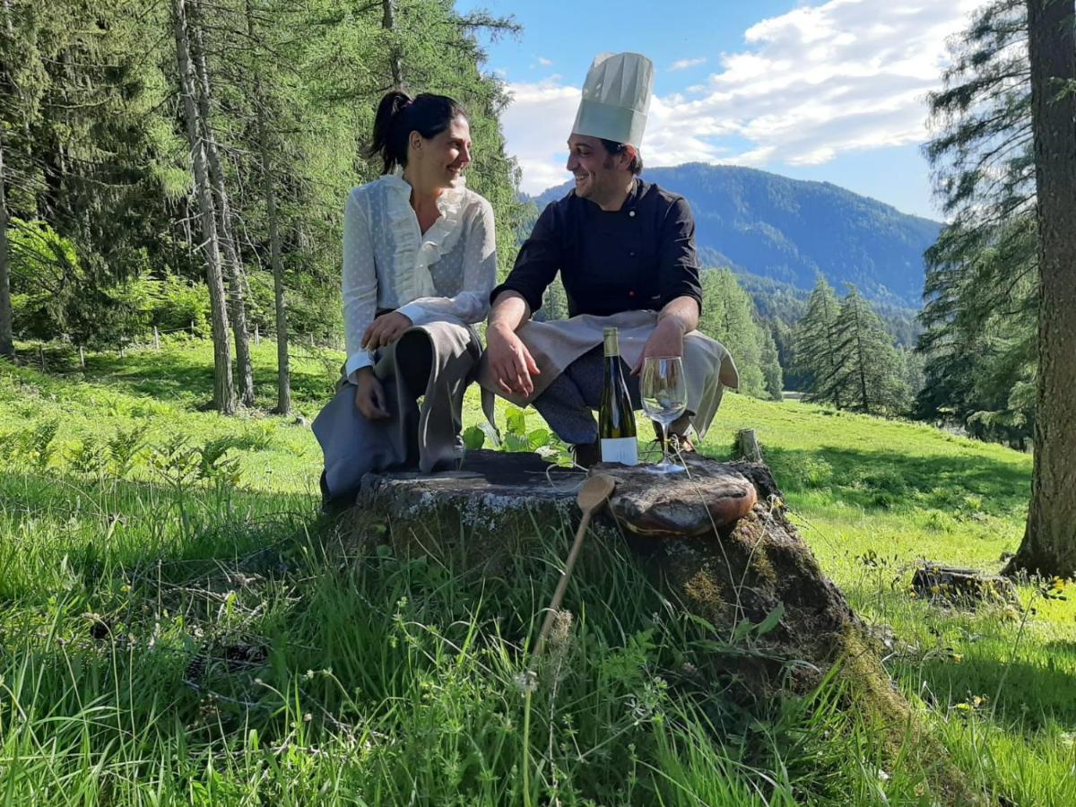 Hotel Trudnerhof Im Naturpark Trudnerhorn Trodena Bagian luar foto